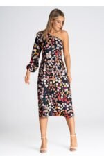 Kokteilinė suknelė modelis 190903 Figl