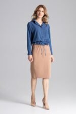 Marškiniai ilgomis rankovėmis modelis 130146 Figl