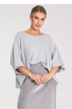 Šikšnosparnio stiliaus palaidinė modelis 217074 Figl - Image 2