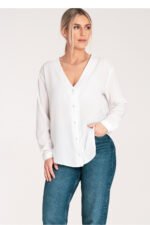 Marškiniai ilgomis rankovėmis modelis 204325 Figl - Image 5