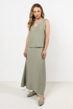 Ilgas sijonas modelis 212207 awama - Image 3
