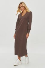 Dieninė suknelė modelis 200056 Makadamia - Image 3