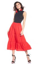 Ilgas sijonas modelis 152906 Tessita - Image 3