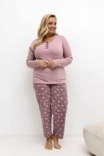 Pižama Plus Size modelis 221185 Forever Pink - Image 2