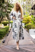 Ilgas chalatas modelis 209072 Kalimo