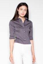 Marškiniai ilgomis rankovėmis modelis 77456 Venaton