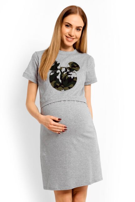 Naktiniai marškiniai nėštumo metu modelis 113179 PeeKaBoo