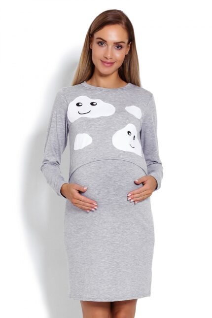 Naktiniai marškiniai nėštumo metu modelis 122962 PeeKaBoo