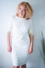 plius dydžio suknele modelis 108536 Jersa - Image 2