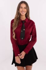 Marškiniai ilgomis rankovėmis modelis 204398 Italy Moda