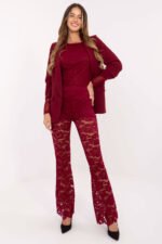 Korsetiniai kelnių modelis 220327 Italy Moda