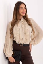 Marškiniai ilgomis rankovėmis modelis 221588 Italy Moda
