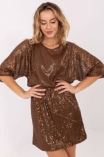 Trumpa suknelė modelis 221071 Italy Moda - Image 3