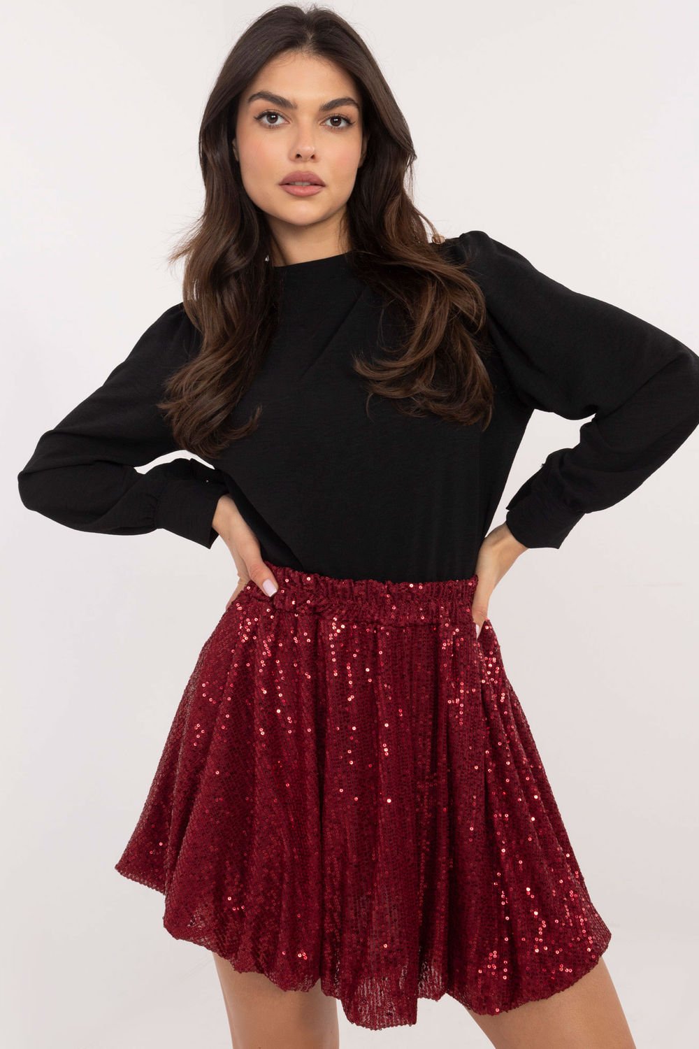 176646843553182 Trumpas sijonas modelis 221349 Italy Moda - Image 1