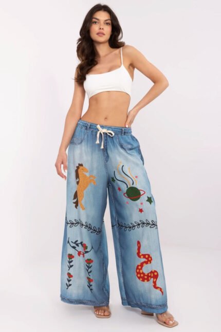 Moteriškos kelnės modelis 210026 Italy Moda