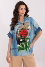 Marškiniai ilgomis rankovėmis modelis 210971 Italy Moda