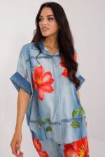 Marškiniai ilgomis rankovėmis modelis 210971 Italy Moda - Image 2