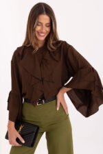 Marškiniai ilgomis rankovėmis modelis 220226 Rue Paris - Image 2