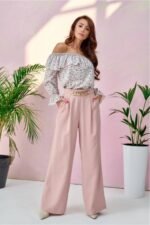 Moteriškos kelnės modelis 182629 Roco Fashion - Image 3