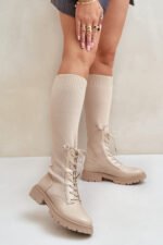 Šlaunų aukščio batai modelis 203500 Step in style