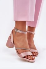 Sandalai su kulnu modelis 213009 Step in style - Image 2