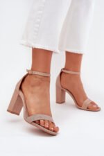 Sandalai su kulnu modelis 215640 Step in style - Image 3