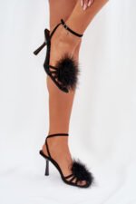 Sandalai su kulnu modelis 209925 Step in style
