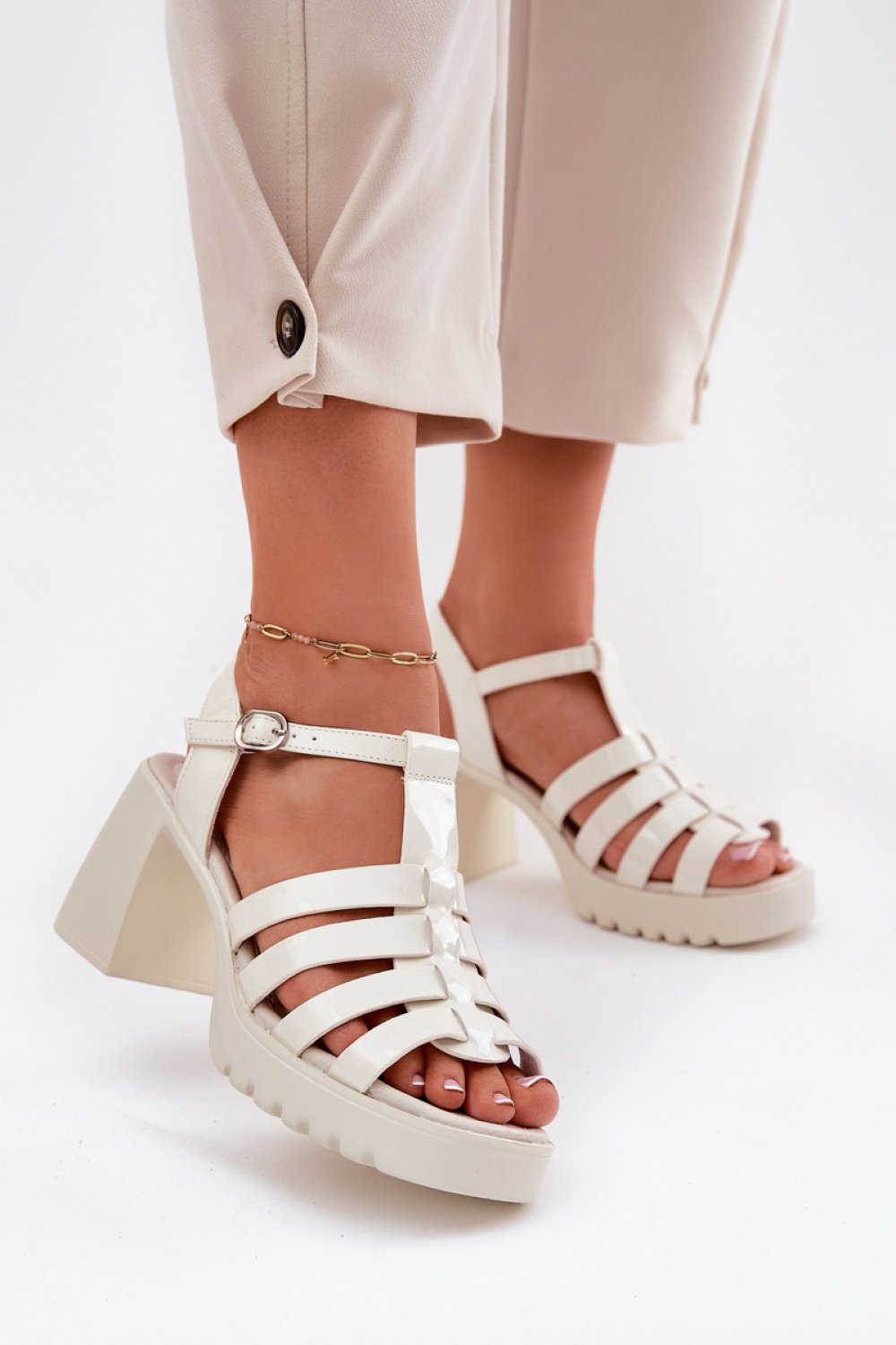 176650041287823 Sandalai su kulnu modelis 211947 Step in style - Image 1