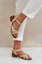 Sandalai su kulnu modelis 210705 Step in style - Image 2
