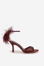 Sandalai su kulnu modelis 222265 Step in style - Image 4