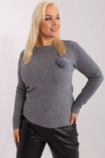 Džemperis plus size modelis 190065 Factory Price - Image 4