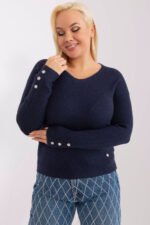 Džemperis plus size modelis 190083 Factory Price - Image 6