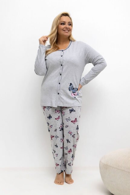Pižama Plus Size modelis 221199 Forever Pink