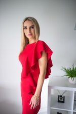 Kokteilinė suknelė modelis 125612 Jersa - Image 2