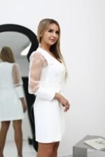 Kokteilinė suknelė modelis 212171 Jersa - Image 2