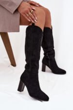 Šlaunų aukščio batai modelis 220518 Step in style - Image 3