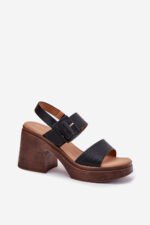 Sandalai su kulnu modelis 213164 Step in style - Image 2
