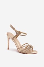 Sandalai su kulnu modelis 222734 Step in style - Image 2