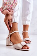 Sandalai su kulnu modelis 212717 Step in style - Image 2