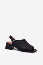 Sandalai su kulnu modelis 215343 Step in style - Image 2