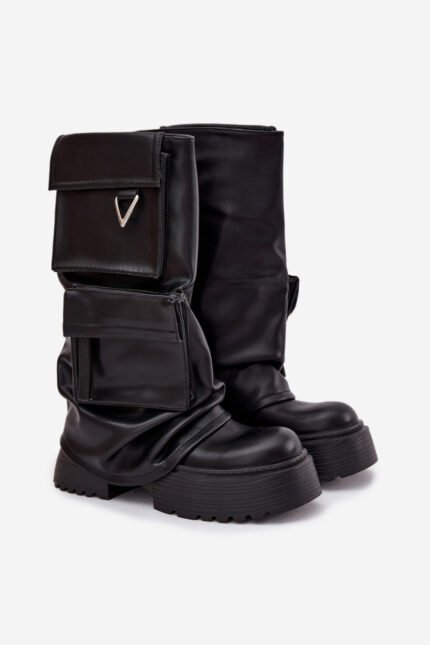 Šlaunų aukščio batai modelis 218480 Step in style