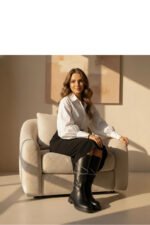 Šlaunų aukščio batai modelis 221364 Solea - Image 3